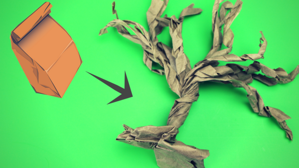 Quick n Easy Paper Bag Tree Quick 'n Easy Paper Bag Tree