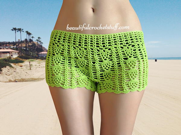Free Crochet Shorts Pattern Free Crochet Shorts Pattern