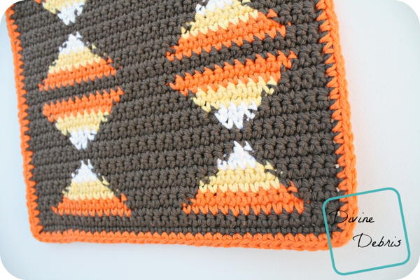 Candy Corn Hot Pad Candy Corn Hot Pad
