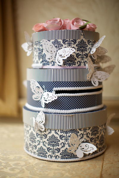 DIY Wedding Cake Card Box DIY Wedding Cake Card Box