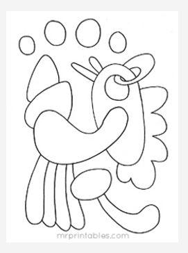 Abstract Coloring Page No 1 Abstract Coloring Page No 1