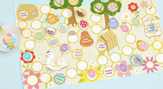 Free Printable Egg Hunt Board Game Free Printable Egg Hunt Board Game