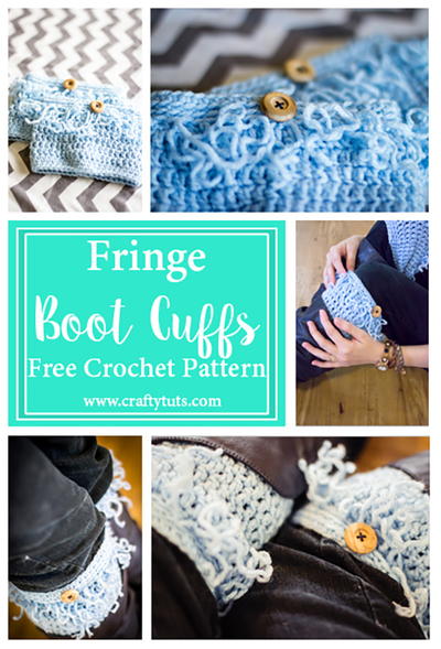 Fringe Boot Cuffs Fringe Boot Cuffs