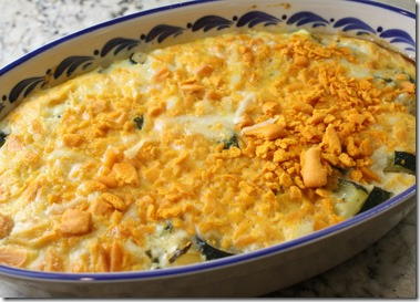 Cheesy Zucchini Custard Casserole Cheesy Zucchini Custard Casserole