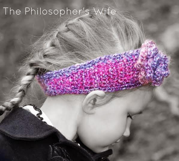 Childs Headband Crochet Pattern Child's Headband Crochet Pattern