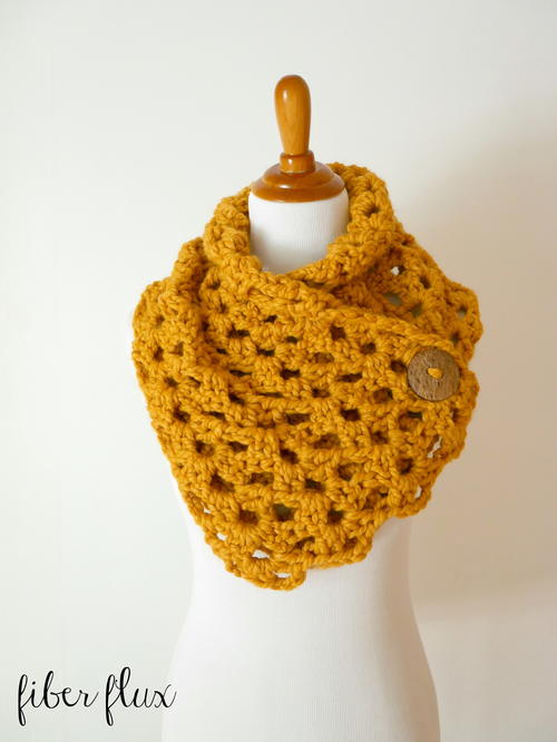 Autumn Morning Button Cowl Autumn Morning Button Cowl