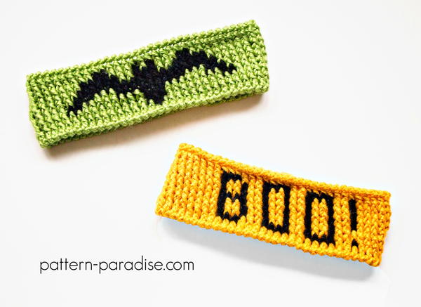 Halloween Graphic Headbands Halloween Graphic Headbands