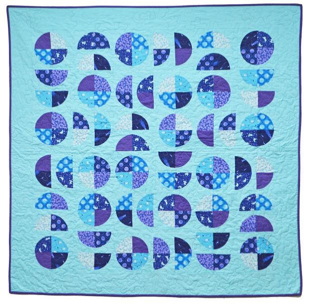 Moon Phases Quilt Tutorial FaveQuilts Com