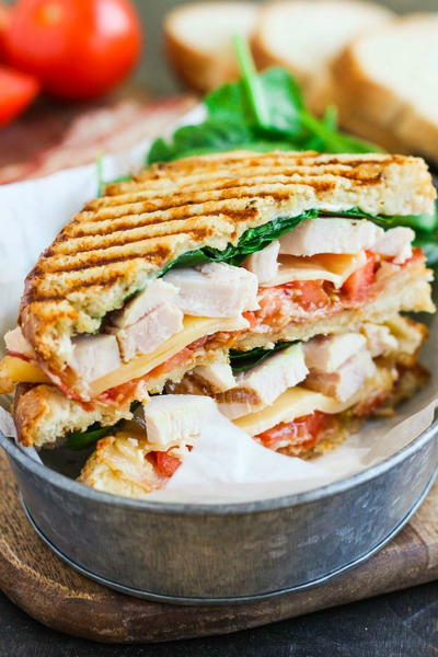 Chicken Bacon Ranch Panini