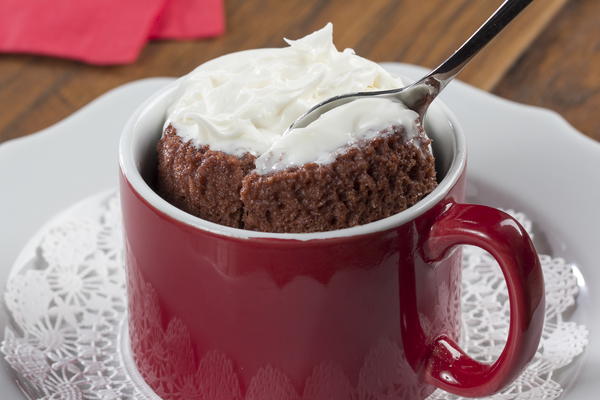 Red Velvet Mug Cake
