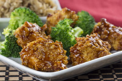Healthier General Tso's Chicken