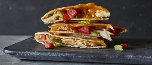 Whatevers in the Fridge Quesadilla Whatevers in the Fridge Quesadilla