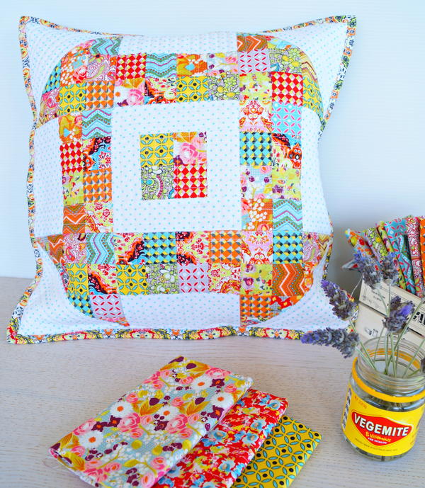 Scrappy Churn Dash Pillow