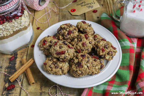 Cranberry-Oatmeal Chocolate Chip Cookies in a Jar Cranberry-Oatmeal Chocolate Chip Cookies in a Jar
