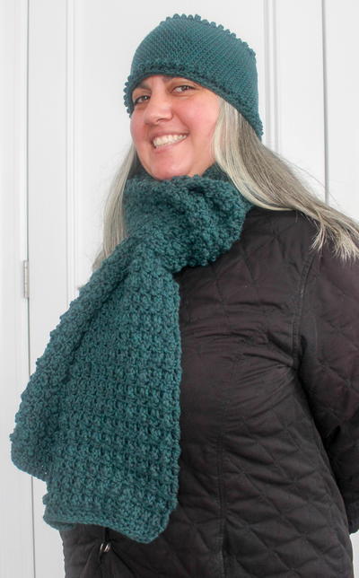 A Beginners Textured Hat A Beginner's Textured Hat