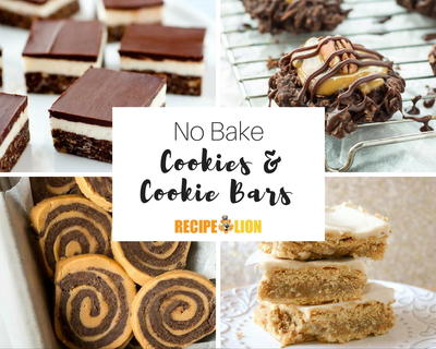 21 Lazy No Bake Cookie Recipes and Cookie Bar Recipes