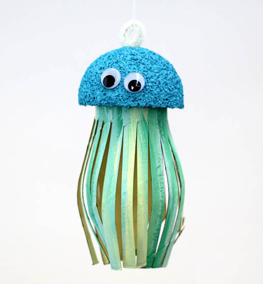Toilet Paper Roll Jellyfish Craft Toilet Paper Roll Jellyfish Craft