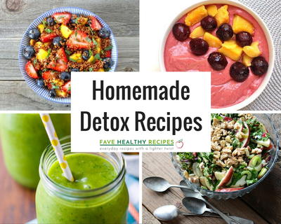 21 Incredible Homemade Detox Recipes