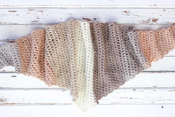 Desert Winds Triangle Scarf Desert Winds Triangle Scarf