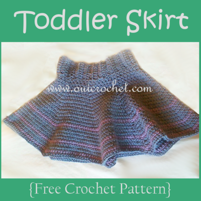 Plenty of Ruffles Toddler Crochet Skirt