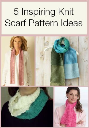 5 Inspiring Knit Scarf Pattern Ideas