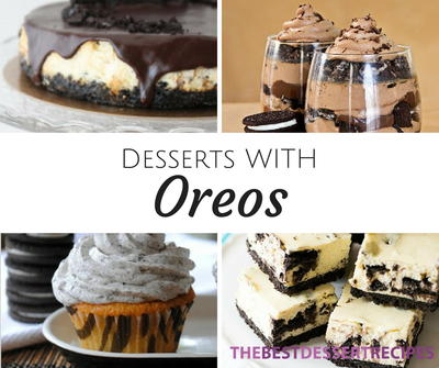 38 Dessert Recipes with Oreos