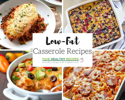18 Low-Fat Casserole Recipes