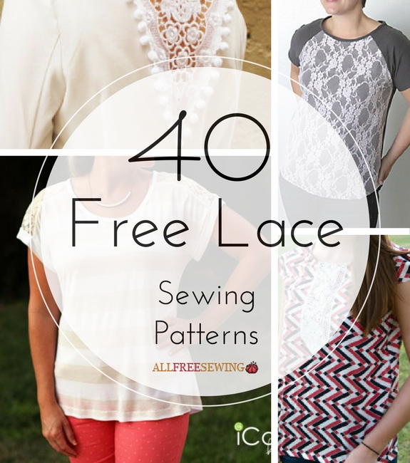 40 Free Lace Sewing Patterns