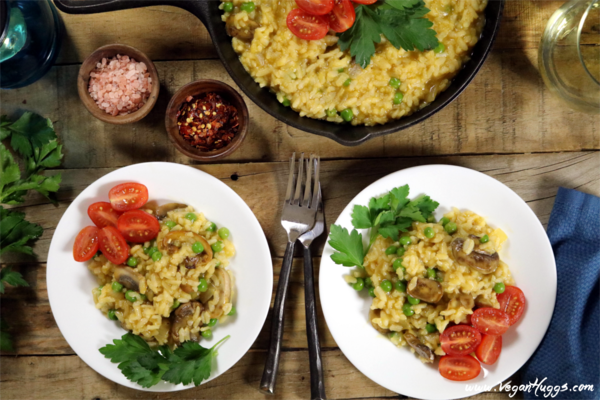 Creamy Vegan Mushroom Risotto Creamy Vegan Mushroom Risotto