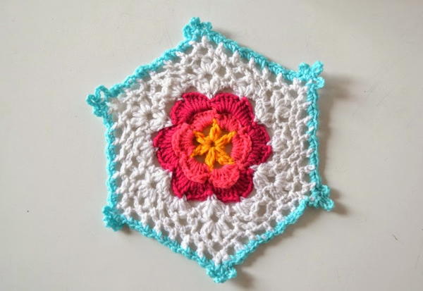 Flower Power Granny Hexagon Flower Power Granny Hexagon