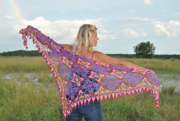 Majestic Skies Crochet Shawl Pattern Majestic Skies Crochet Shawl Pattern