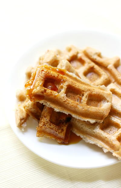 Easy Freezable Applesauce Waffle Dippers Easy Freezable Applesauce Waffle Dippers