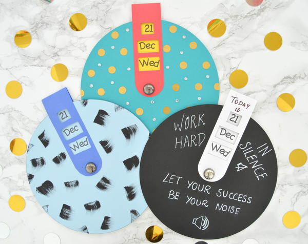 DIY Round Perpetual Calendar DIY Round Perpetual Calendar