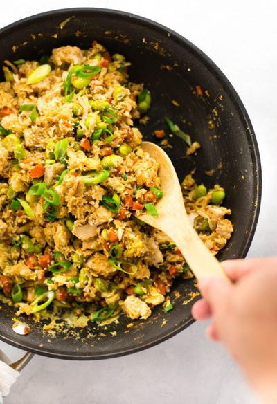 25 Minute Chicken Cauliflower Fried Rice 25 Minute Chicken Cauliflower Fried Rice