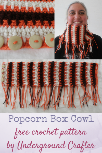 Popcorn Box Cowl Popcorn Box Cowl