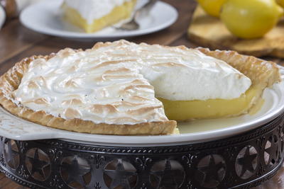Lincoln's Lemon Custard Pie