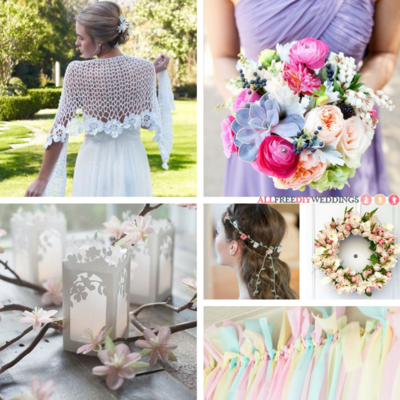 35 Pastel Wedding Crafts for Your DIY Spring Wedding