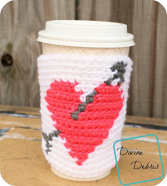 Heart Coffee Cozy Heart Coffee Cozy