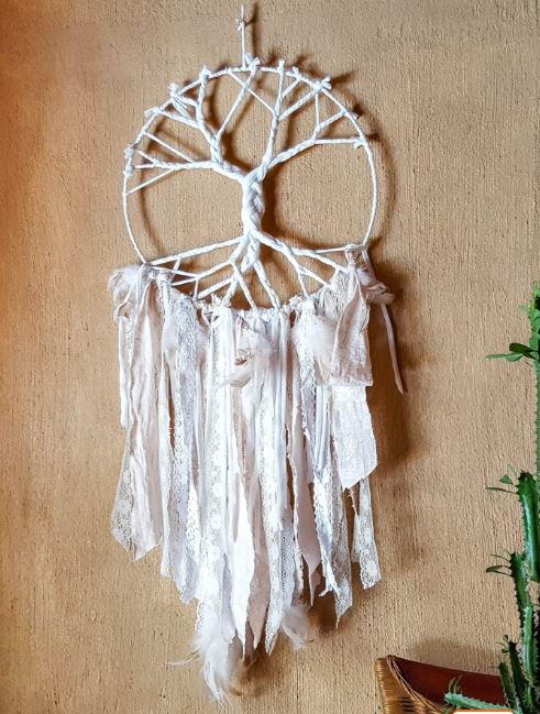 T-shirt Yarn Dreamcatcher T-shirt Yarn Dreamcatcher
