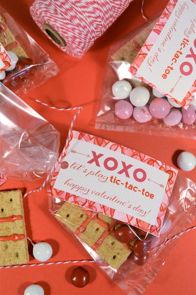 Valentines Day Printable Tag Tic Tac Toe Valentine’s Day Printable Tag (Tic Tac Toe)