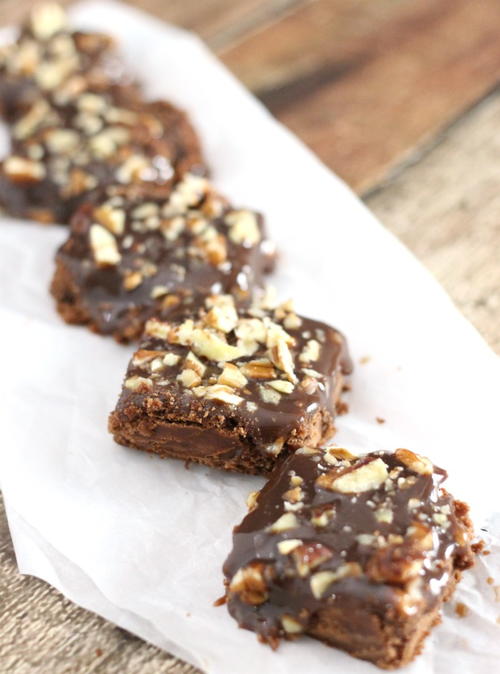 Salted Chocolate Caramel Bars Salted Chocolate Caramel Bars
