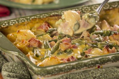 Amish Ham and Cheese Casserole