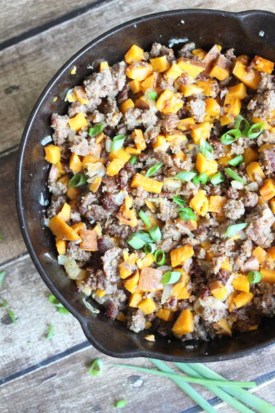 Sweet Potato Sausage Hash Sweet Potato & Sausage Hash