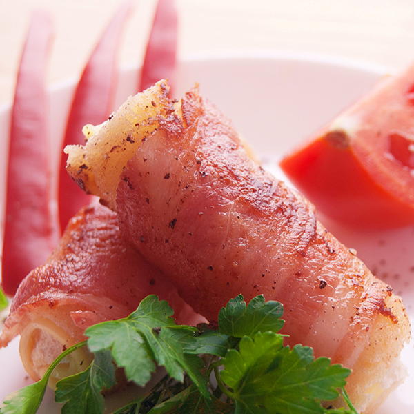 Bacon Cheese Roll-Ups Bacon Cheese Roll-Ups