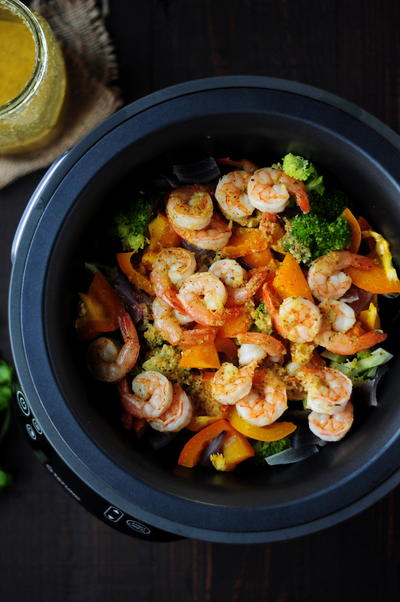 Mojo Shrimp with Vegetables Mojo Shrimp with Vegetables