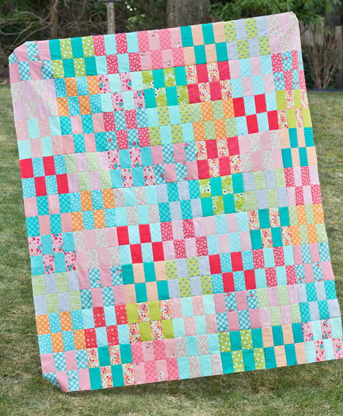 Jelly Strip Stash Buster Quilt Jelly Strip Stash Buster Quilt
