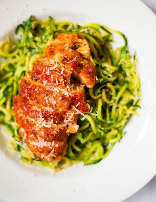 Healthy Baked Chicken Parmesan Healthy Baked Chicken Parmesan