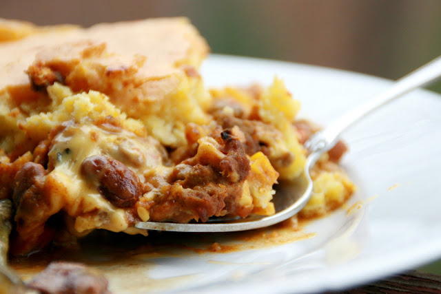 Cornbread and Velveeta Casserole Cornbread and Velveeta Casserole