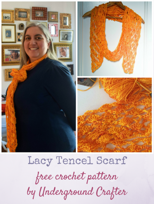 Lacy Tencel Scarf Lacy Tencel Scarf