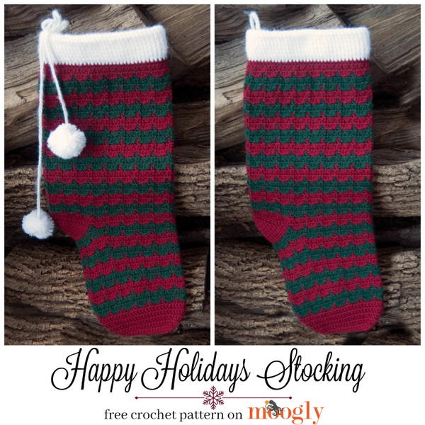 Happy Holidays Stocking Happy Holidays Stocking